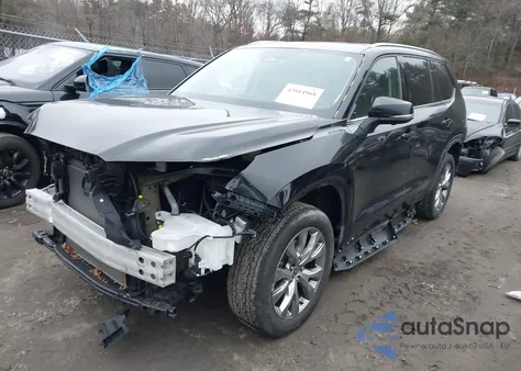 2024 Toyota Grand Highlander Limited из США, поврежденный, VIN 5TDAAAB51RS026343